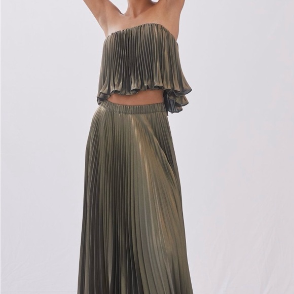 Anthropologie Two Piece Skirt Set - Picture 2 of 11